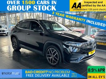 MERCEDES-BENZ EQA EQA 250 66.5kWh AMG Line (Premium) SUV 5dr Electric Auto (190 ps