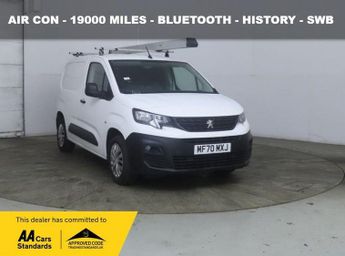 Peugeot Partner 1.5 BlueHDi 1000 Professional Standard Panel Van 5dr Diesel Manu