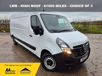 Vauxhall Movano 2.3 CDTi 3500 BiTurbo Edition Panel Van 5dr Diesel Manual FWD L3