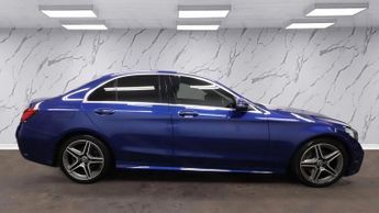 MERCEDES-BENZ C-CLASS 1.5 C200 MHEV EQ Boost AMG Line (Premium) Saloon 4dr Petrol G-Tr