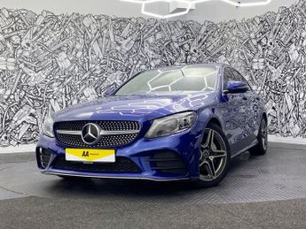 MERCEDES-BENZ C-CLASS 1.5 C200 MHEV EQ Boost AMG Line (Premium) Saloon 4dr Petrol G-Tr