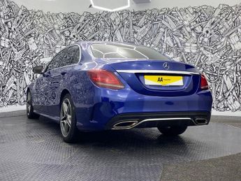 MERCEDES-BENZ C-CLASS 1.5 C200 MHEV EQ Boost AMG Line (Premium) Saloon 4dr Petrol G-Tr