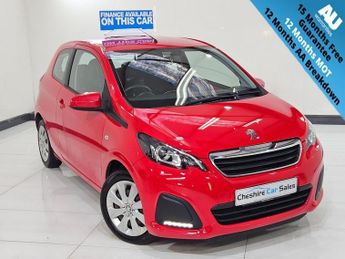 Peugeot 108 1.0 Active Hatchback 3dr Petrol Manual Euro 6 (68 ps)