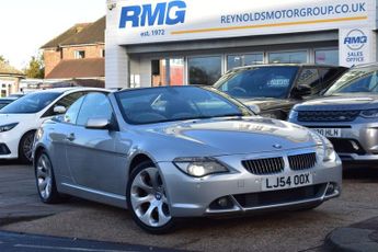 BMW 645 4.4 645Ci V8 Convertible 2dr Petrol Auto Euro 3 (333 bhp) &pound