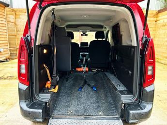 CITROEN BERLINGO 3 Seat Auto Wheelchair Accessible Disabled Access Vehicle WAV