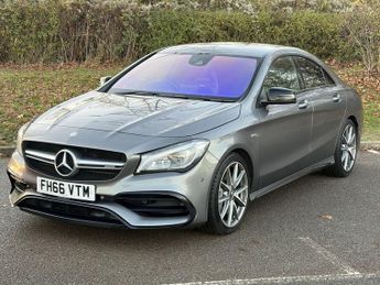 Mercedes CLA 2.0 CLA45 AMG Coupe 4dr Petrol SpdS DCT 4MATIC Euro 6 (s/s) (381