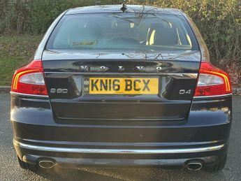 VOLVO S80 2.0 D4 SE Lux Saloon 4dr Diesel Auto Euro 6 (s/s) (181 ps)