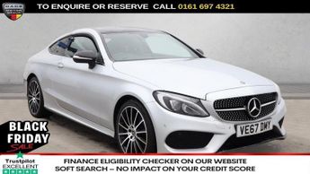 Mercedes C Class 2.0 C200 AMG Line (Premium) Coupe 2dr Petrol G-Tronic+ Euro 6 (s