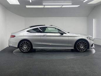 MERCEDES-BENZ C-CLASS 2.0 C200 AMG Line (Premium) Coupe 2dr Petrol G-Tronic+ Euro 6 (s