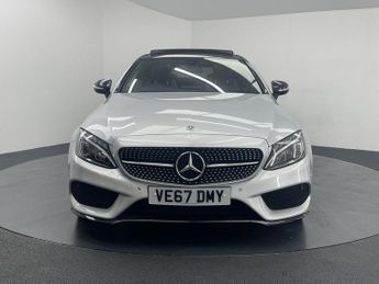 MERCEDES-BENZ C-CLASS 2.0 C200 AMG Line (Premium) Coupe 2dr Petrol G-Tronic+ Euro 6 (s