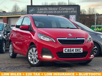 Peugeot 108 1.0 VTi Active Hatchback 5dr Petrol Manual Euro 5 Euro 5 (68 ps)