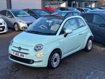 FIAT 500C 1.2 Lounge Convertible 2dr Petrol Dualogic Euro 6 (s/s) (69 bhp)