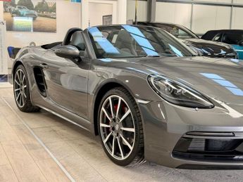 PORSCHE 718 BOXSTER 2.5T S GPF Convertible 2dr Petrol PDK Euro 6 (s/s) (350 ps)