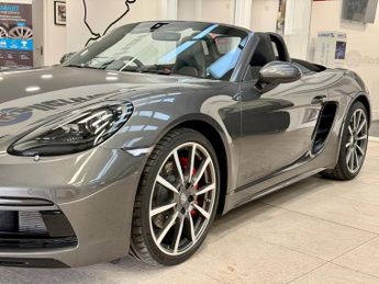 PORSCHE 718 BOXSTER 2.5T S GPF Convertible 2dr Petrol PDK Euro 6 (s/s) (350 ps)