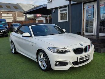 BMW 218 2.0 218d M Sport Convertible 2dr Diesel Manual Euro 6 (s/s) (150