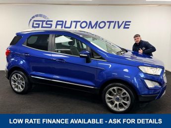 Ford EcoSport 1.0T ECOBOOST TITANIUM 100 BHP + SAT NAV + REAR CAMERA + PRIVACY