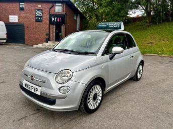 FIAT 500 1.2 Lounge Hatchback 3dr Petrol Manual Euro 5 (s/s) (69 bhp)