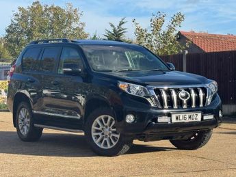 Toyota Land Cruiser 2.8D Invincible SUV 5dr Diesel Auto 4WD Euro 6 (7 Seats) (177 ps