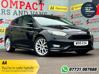 Ford Focus 1.0T EcoBoost Zetec S Hatchback 5dr Petrol Manual Euro 6 (s/s) (