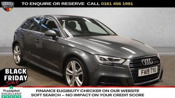 Audi A3 1.0 TFSI 30 S line Sportback 5dr Petrol Manual Euro 6 (s/s) (116