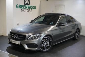 Mercedes C Class Mercedes-Benz C Class 2.1 C220d AMG Line (Premium Plus) Saloon 4
