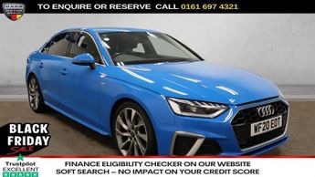 Audi A4 2.0 TFSI 40 S line Saloon 4dr Petrol S Tronic Euro 6 (s/s) (190 