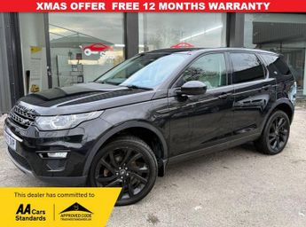 Land Rover Discovery Sport 2.0 TD4 HSE Black SUV 5dr Diesel Auto 4WD Euro 6 (s/s) (180 ps)