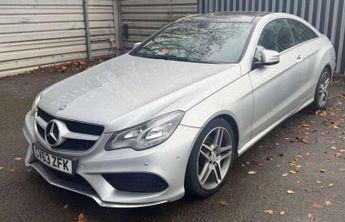 MERCEDES-BENZ E-CLASS 2.1 E220 CDI AMG Sport Coupe 2dr Diesel G-Tronic+ Euro 5 (s/s) (