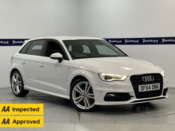 AUDI A3 2.0 TDI S line Sportback 5dr Diesel S Tronic Euro 6 (s/s) (150 p