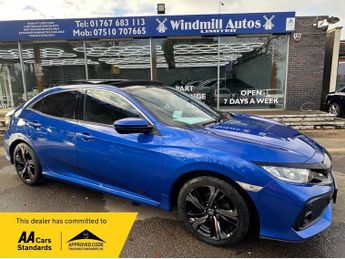 Honda Civic 1.0 VTEC Turbo EX Hatchback 5dr Petrol Manual Euro 6 (s/s) (129 