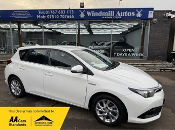 TOYOTA AURIS 1.8 VVT-h Icon Hatchback 5dr Petrol Hybrid CVT Euro 6 (s/s) (136