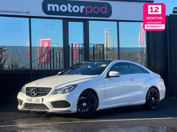Mercedes E Class 3.5 E400 V6 AMG Line Edition Coupe 2dr Petrol G-Tronic+ Euro 6 (