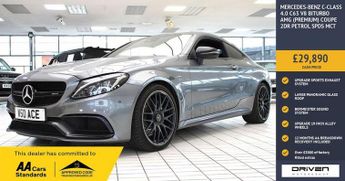 Mercedes C Class 4.0 C63 V8 BiTurbo AMG (Premium) Coupe 2dr Petrol SpdS MCT Euro 