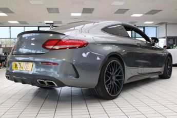 MERCEDES-BENZ C-CLASS 4.0 C63 V8 BiTurbo AMG (Premium) Coupe 2dr Petrol SpdS MCT Euro 