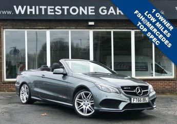 Mercedes E Class 2.1 E220d AMG Line Edition Cabriolet 2dr Diesel G-Tronic+ Euro 6