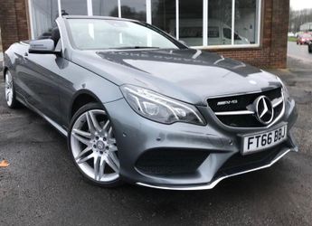 MERCEDES-BENZ E-CLASS 2.1 E220d AMG Line Edition Cabriolet 2dr Diesel G-Tronic+ Euro 6
