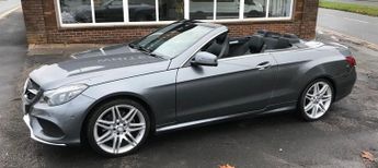 MERCEDES-BENZ E-CLASS 2.1 E220d AMG Line Edition Cabriolet 2dr Diesel G-Tronic+ Euro 6