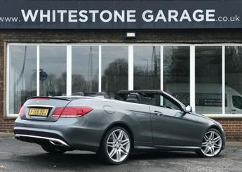 MERCEDES-BENZ E-CLASS 2.1 E220d AMG Line Edition Cabriolet 2dr Diesel G-Tronic+ Euro 6
