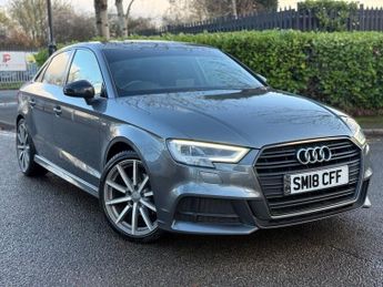 Audi A3 1.5 TFSI CoD Black Edition Saloon 4dr Petrol Manual Euro 6 (s/s)