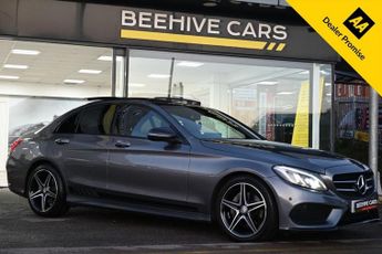 Mercedes C Class 2.1 C220d AMG Line (Premium) Saloon 4dr Diesel G-Tronic+ Euro 6 