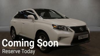Lexus RX 3.5 450h V6 Advance SUV 5dr Petrol Hybrid CVT 4WD Euro 5 (s/s) (