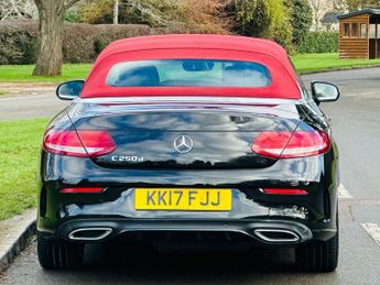 MERCEDES-BENZ C-CLASS 2.1 C250d AMG Line (Premium Plus) Cabriolet 2dr Diesel G-Tronic+