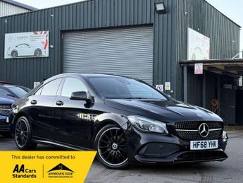 Mercedes CLA 1.6 CLA200 AMG Line Night Edition Coupe 4dr Petrol 7G-DCT Euro 6