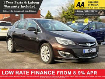 Vauxhall Astra 1.6i Elite Hatchback 5dr Petrol Manual Euro 6 (115 ps) MOT AUGUS