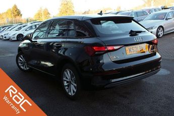 AUDI A3 1.5 TFSI 35 Technik Sportback 5dr Petrol Manual Euro 6 (s/s) (15