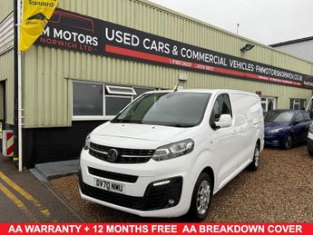 Vauxhall Vivaro 1.5 Turbo D 2900 Sportive Panel Van 5dr Diesel Manual L2 H1 Euro