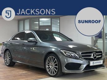 Mercedes C Class 2.1 C220d AMG Line (Premium Plus) Saloon 4dr Diesel G-Tronic+ 4M