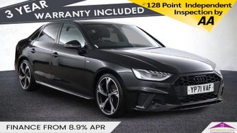 Audi A4 2.0 TFSI 35 Black Edition Saloon 4dr Petrol Manual Euro 6 (s/s) 