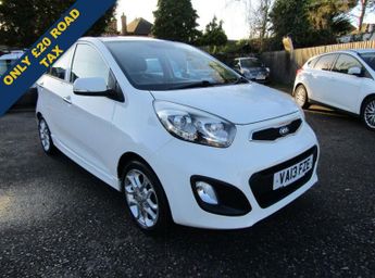 Kia Picanto 1.25 3 Hatchback 5dr Petrol Manual Euro 5 (84 bhp)