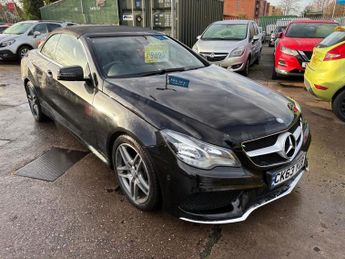 Mercedes E Class 3.0 E350d V6 BlueTEC AMG Sport Cabriolet 2dr Diesel G-Tronic+ Eu